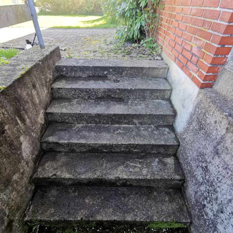 Trappe før