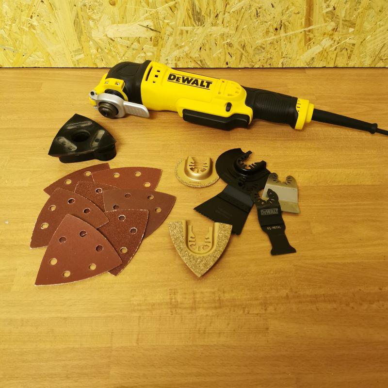Multicutter DeWalt DWE315 med tilbehør